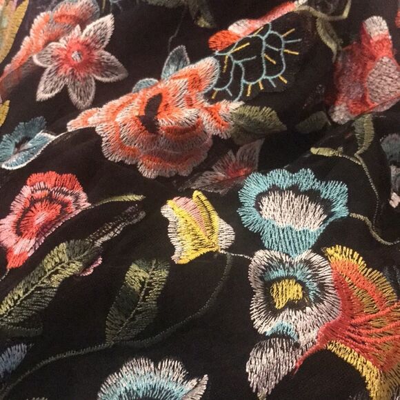 BHLDN  Mattox Embroidered Multi Cocktail Dress - Picture 3 of 8